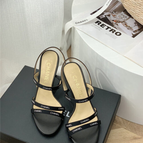High Quality Luxury Chanel High Heel Sandals – Style 93830 product detail
