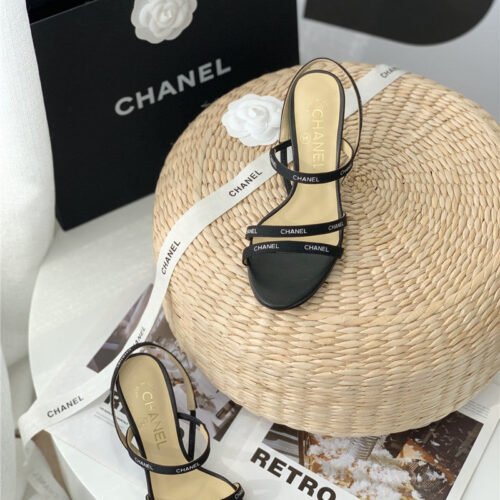 High Quality Luxury Chanel High Heel Sandals – Style 93830 product detail