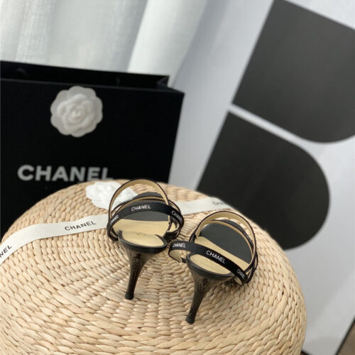 High Quality Luxury Chanel High Heel Sandals – Style 93830 product detail