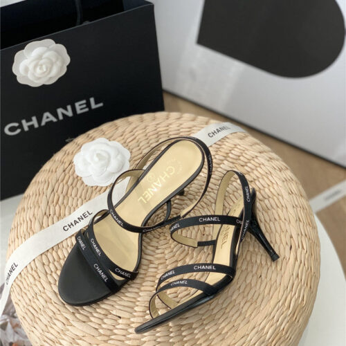 High Quality Luxury Chanel High Heel Sandals – Style 93830