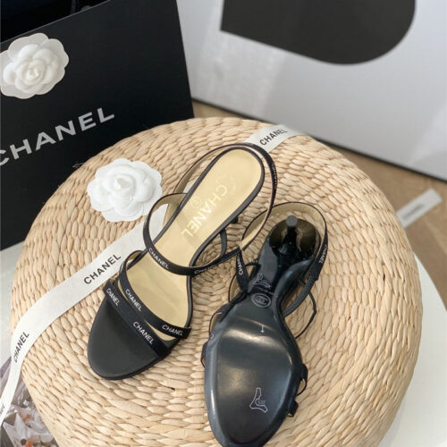 High Quality Luxury Chanel High Heel Sandals – Style 93830 product detail
