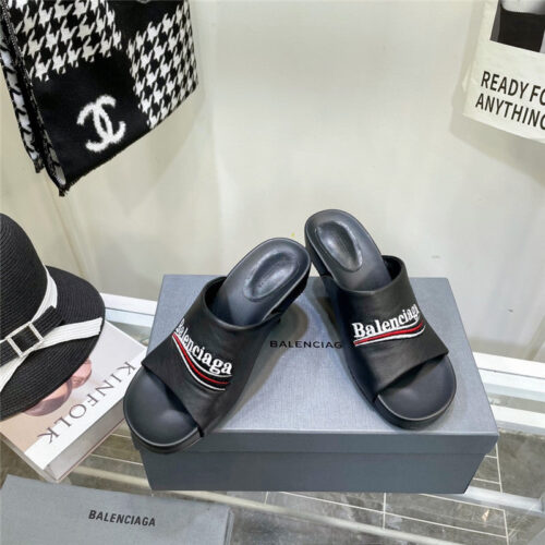 High Quality Luxury Balenciaga High Heel Slippers – Style 97091 product detail