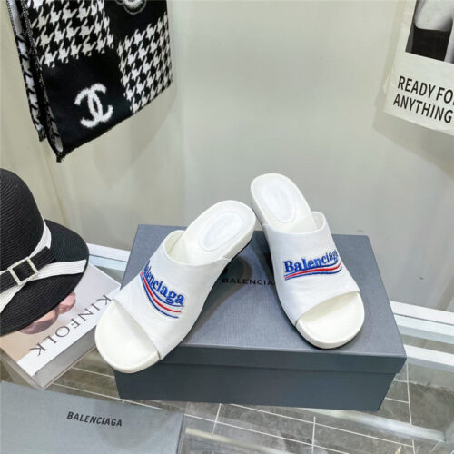 High Quality Luxury Balenciaga High Heel Slippers product detail