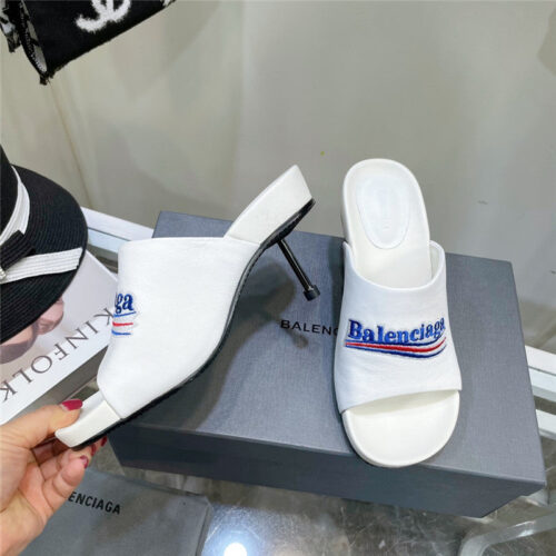 High Quality Luxury Balenciaga High Heel Slippers product detail