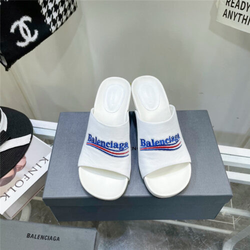High Quality Luxury Balenciaga High Heel Slippers product detail