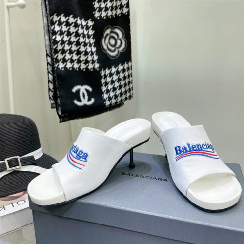 High Quality Luxury Balenciaga High Heel Slippers product detail