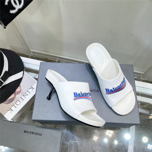 High Quality Luxury Balenciaga High Heel Slippers product detail
