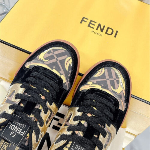 High Quality Luxury Fendi Match Basketball Sneakers product detail