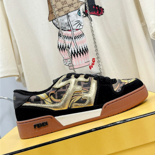 High Quality Luxury Fendi Match Basketball Sneakers product detail