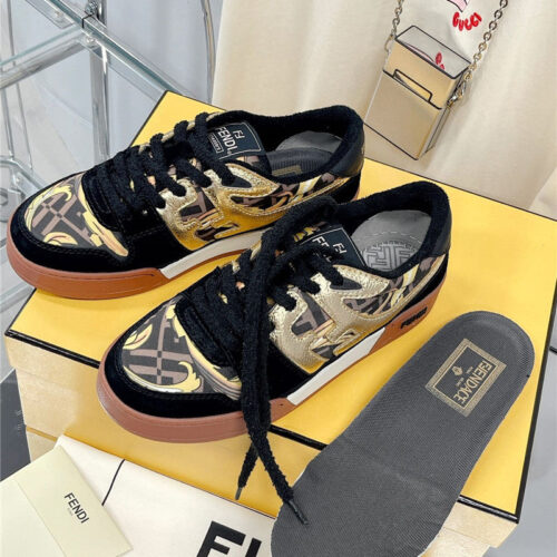 High Quality Luxury Fendi Match Basketball Sneakers product detail