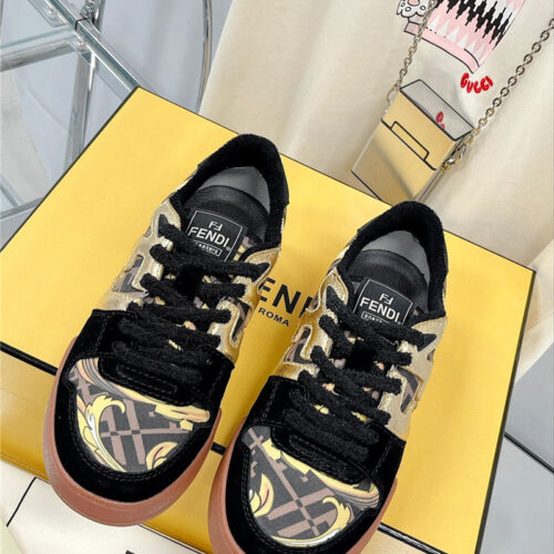 High Quality Luxury Fendi Match Basketball Sneakers product detail