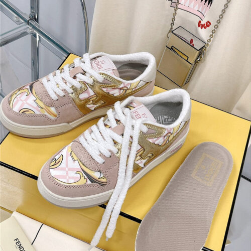 High Quality Luxury Fendi Match Basketball Sneakers – Style 11315