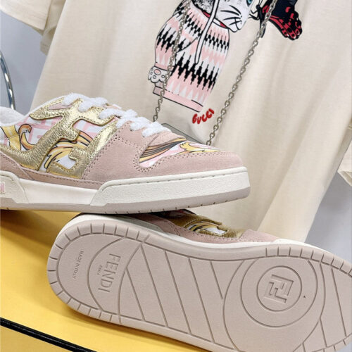 High Quality Luxury Fendi Match Basketball Sneakers – Style 11315 product detail