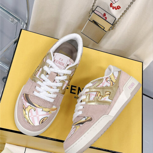 High Quality Luxury Fendi Match Basketball Sneakers – Style 11315 product detail