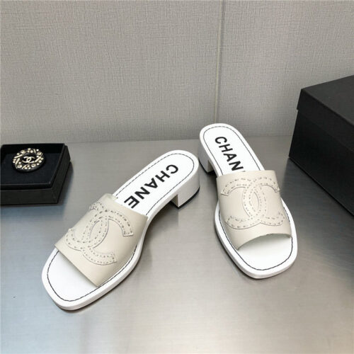 High Quality Luxury Chanel Straw Flip-Flops product detail