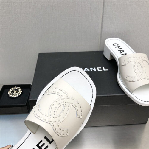 High Quality Luxury Chanel Straw Flip-Flops product detail