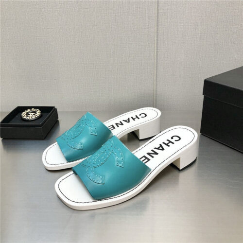 High Quality Luxury Chanel Straw Flip-Flops – Style 84006 product detail