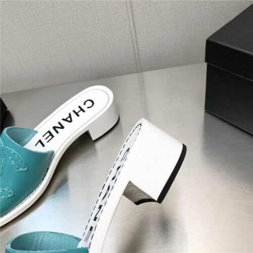High Quality Luxury Chanel Straw Flip-Flops – Style 84006 product detail