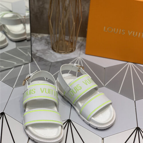 High Quality Luxury Louis Vuitton Platform Sandals – Style 41731
