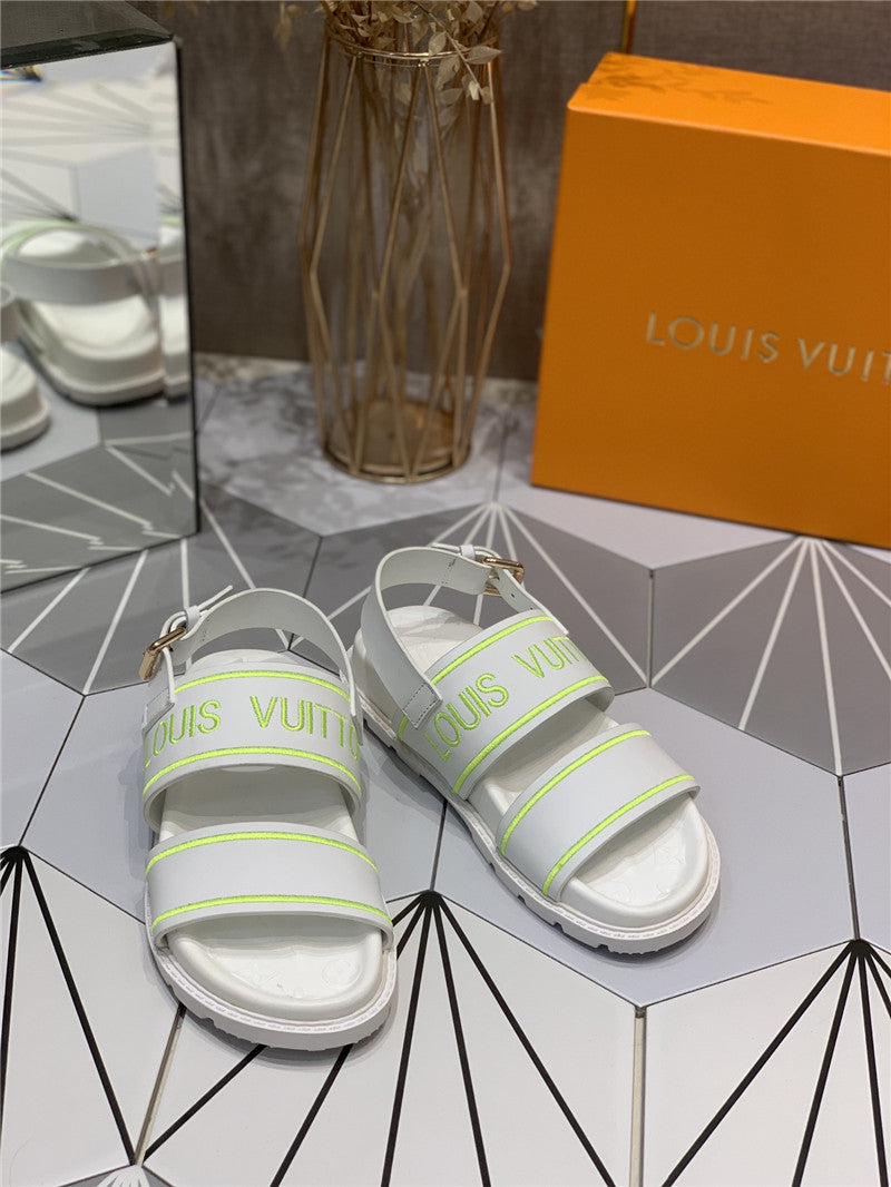 High Quality Luxury Louis Vuitton Platform Sandals – Style 41731