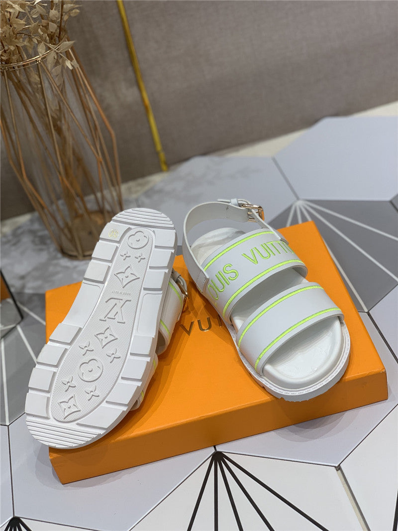 High Quality Luxury Louis Vuitton Platform Sandals – Style 41731 product detail
