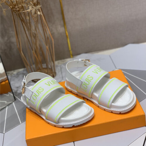 High Quality Luxury Louis Vuitton Platform Sandals – Style 41731 alternate view