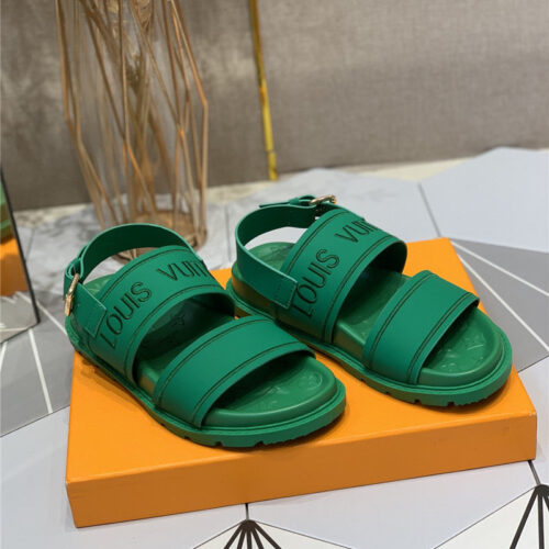 High Quality Luxury Louis Vuitton Platform Sandals – Style 20835