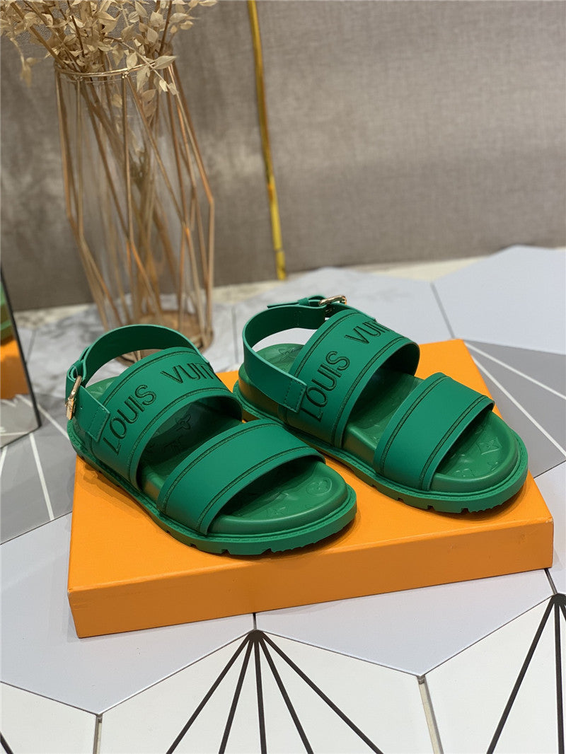 High Quality Luxury Louis Vuitton Platform Sandals – Style 20835