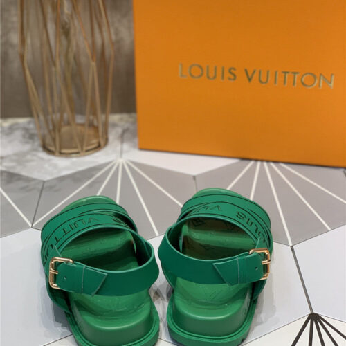 High Quality Luxury Louis Vuitton Platform Sandals – Style 20835 product detail