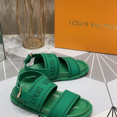 High Quality Luxury Louis Vuitton Platform Sandals – Style 20835 product detail