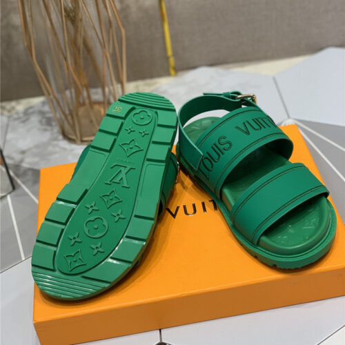 High Quality Luxury Louis Vuitton Platform Sandals – Style 20835 product detail