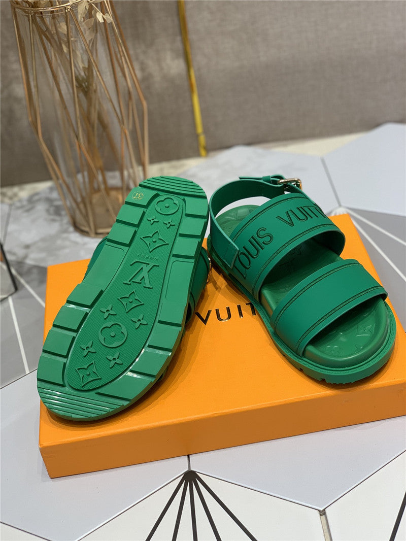 High Quality Luxury Louis Vuitton Platform Sandals – Style 20835 product detail