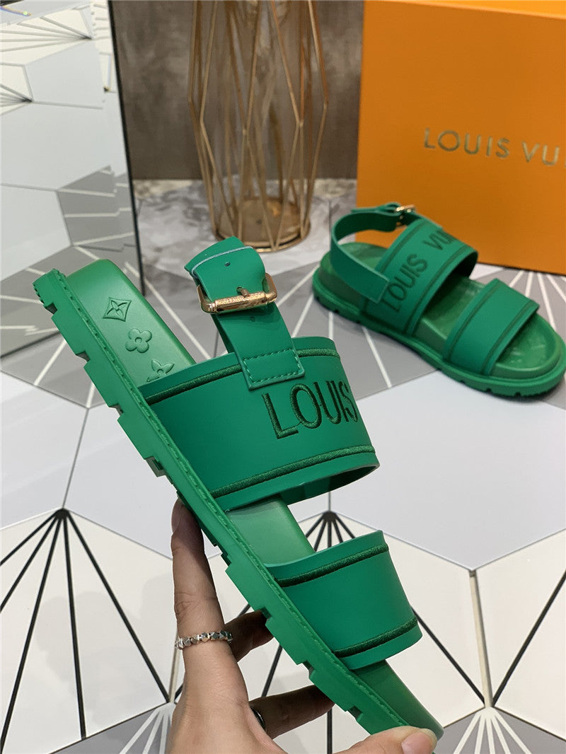 High Quality Luxury Louis Vuitton Platform Sandals – Style 20835 product detail