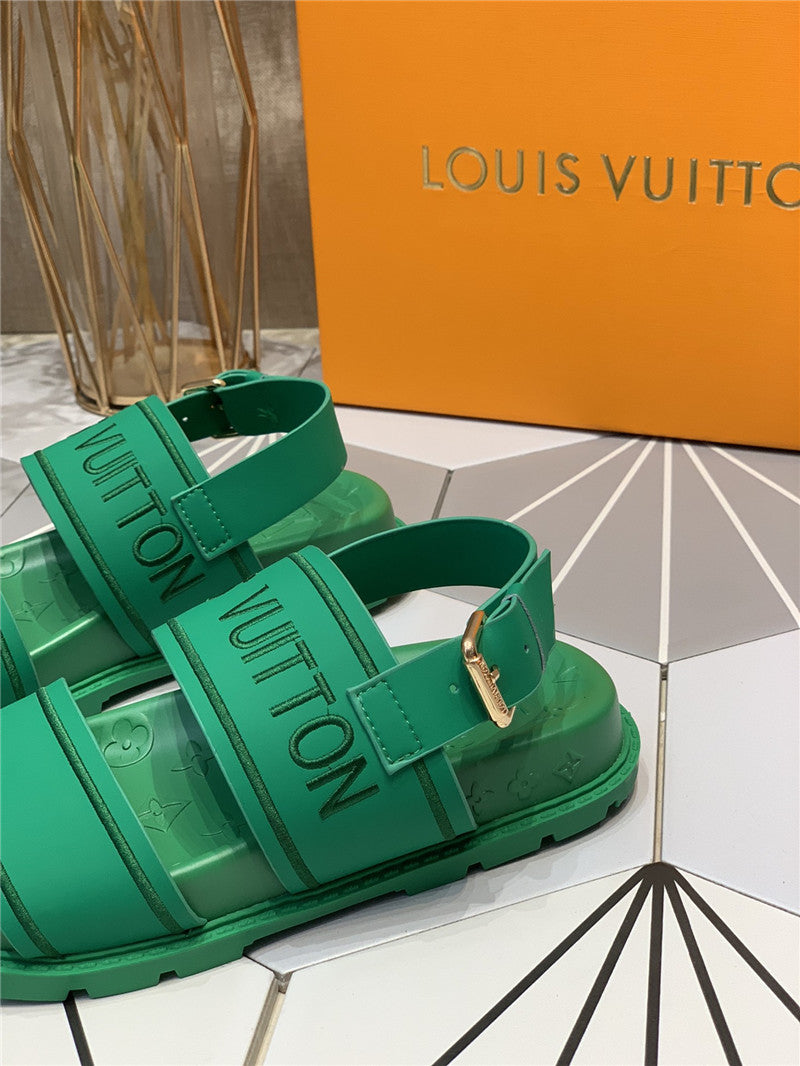 High Quality Luxury Louis Vuitton Platform Sandals – Style 20835 product detail