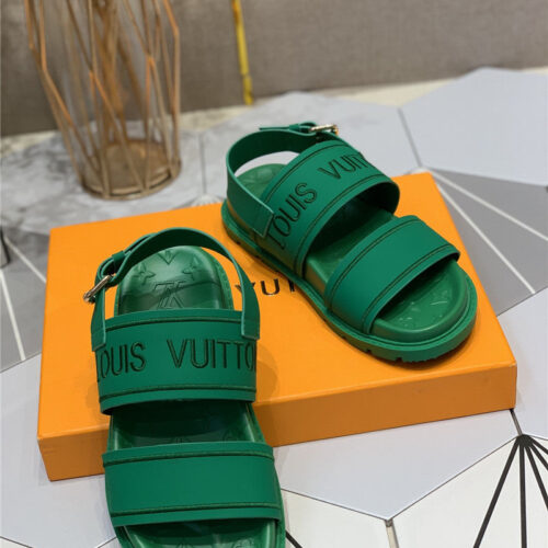 High Quality Luxury Louis Vuitton Platform Sandals – Style 20835 product detail