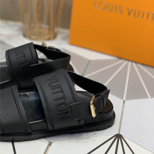 High Quality Luxury Louis Vuitton Platform Sandals – Style 31011 product detail