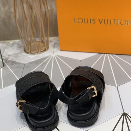 High Quality Luxury Louis Vuitton Platform Sandals – Style 31011 product detail