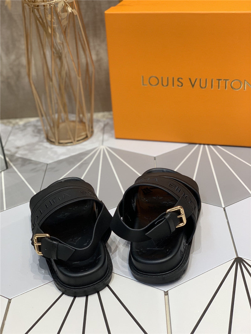 High Quality Luxury Louis Vuitton Platform Sandals – Style 31011 product detail