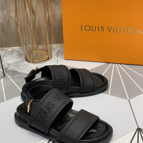 High Quality Luxury Louis Vuitton Platform Sandals – Style 31011 product detail