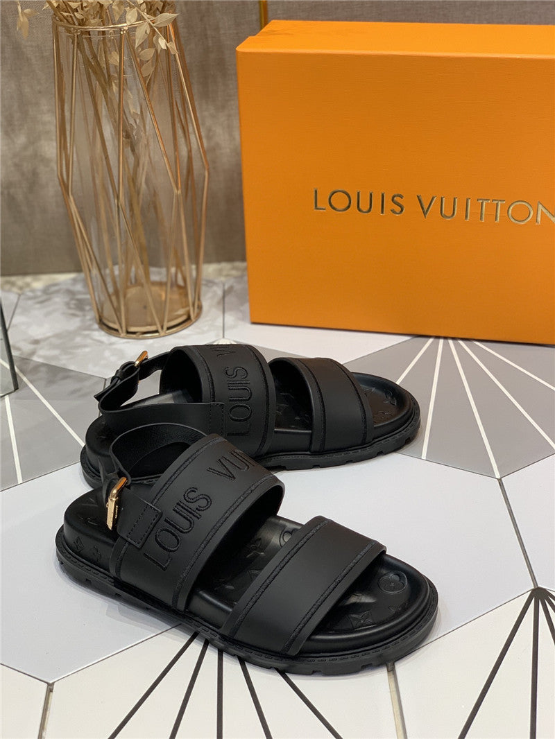 High Quality Luxury Louis Vuitton Platform Sandals – Style 31011 product detail