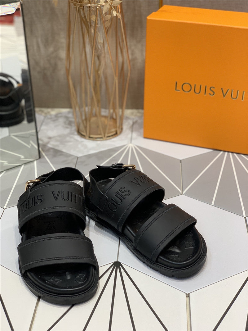 High Quality Luxury Louis Vuitton Platform Sandals – Style 31011 product detail