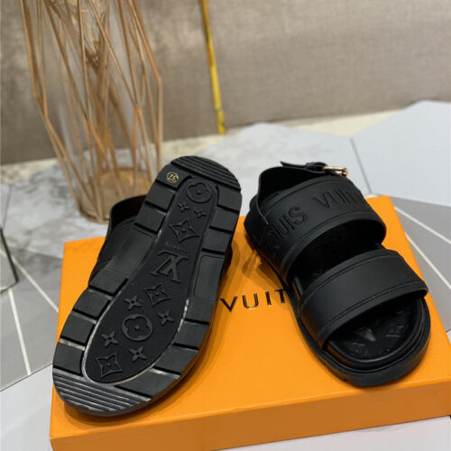 High Quality Luxury Louis Vuitton Platform Sandals – Style 31011 product detail