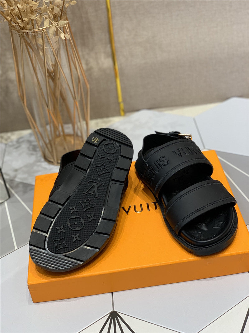 High Quality Luxury Louis Vuitton Platform Sandals – Style 31011 product detail