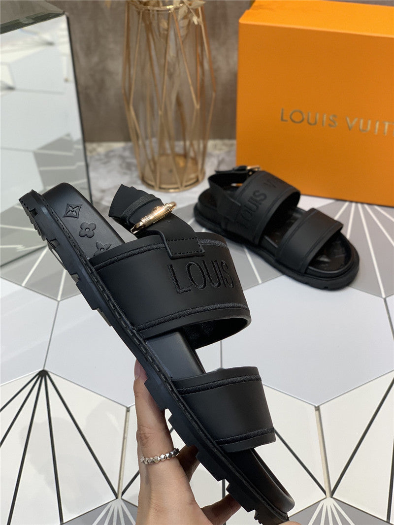 High Quality Luxury Louis Vuitton Platform Sandals – Style 31011 product detail