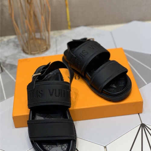 High Quality Luxury Louis Vuitton Platform Sandals – Style 31011 product detail