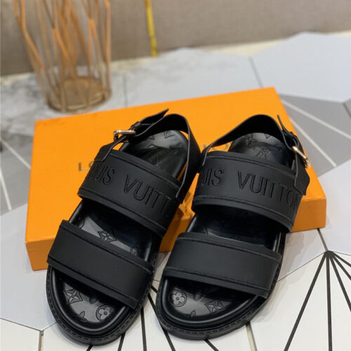 High Quality Luxury Louis Vuitton Platform Sandals – Style 31011 alternate view