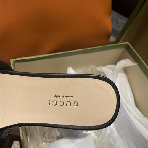 High Quality Luxury Gucci GG Flat Slippers product detail