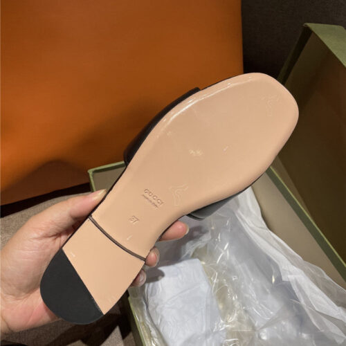 High Quality Luxury Gucci GG Flat Slippers product detail
