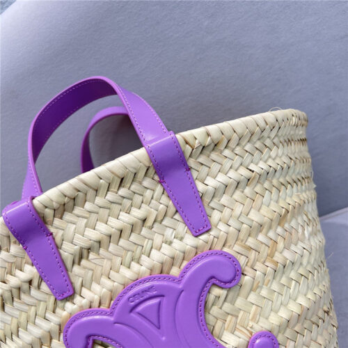 High Quality Luxury Celine Panier Triomphe Bag Medium – Style 24877 product detail