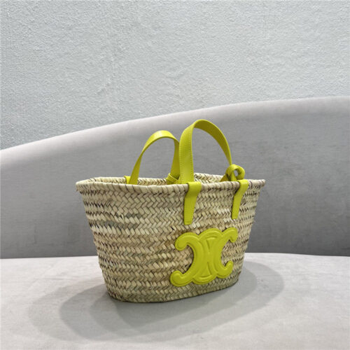 High Quality Luxury Celine Panier Triomphe Bag Medium – Style 24876 product detail